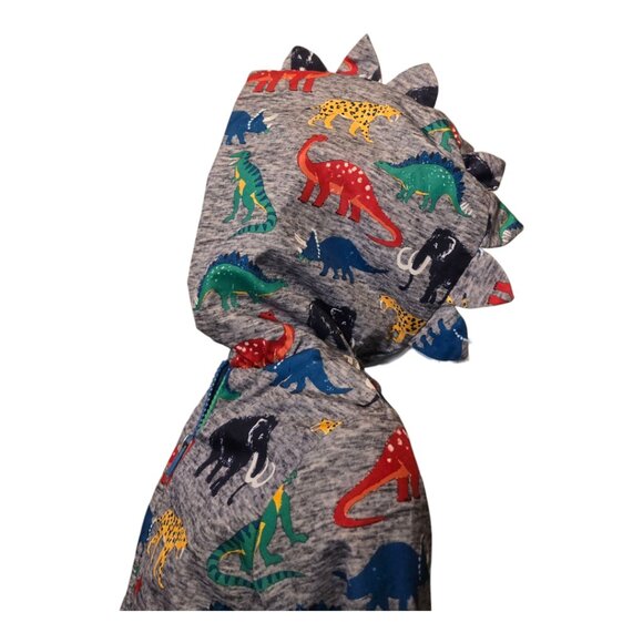 Fall Dinosaur Fleece Hooded Jacket sz 18m - Picture 8 of 10